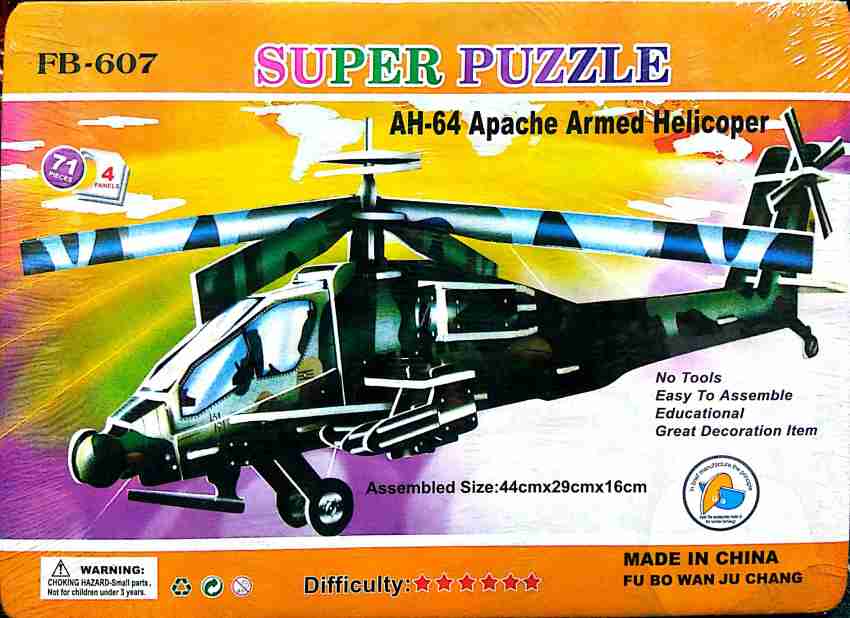 3d 2024 puzzle helicopter