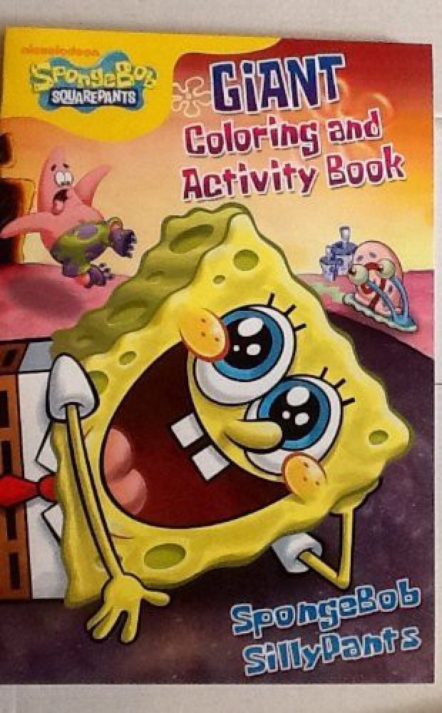 SpongeBob Squarepants - JUMBO COLORING AND ACTIVITY BOOK - NEW
