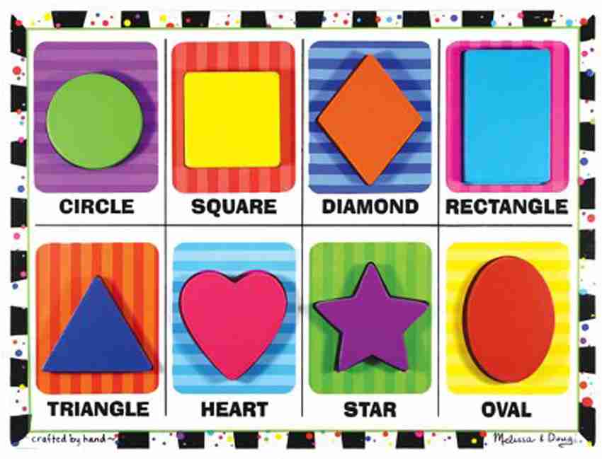 Melissa and doug shape puzzle store