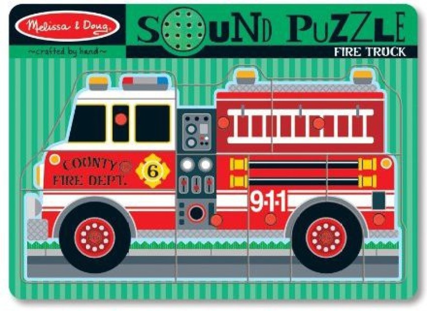 Fire truck hot sale puzzle melissa doug