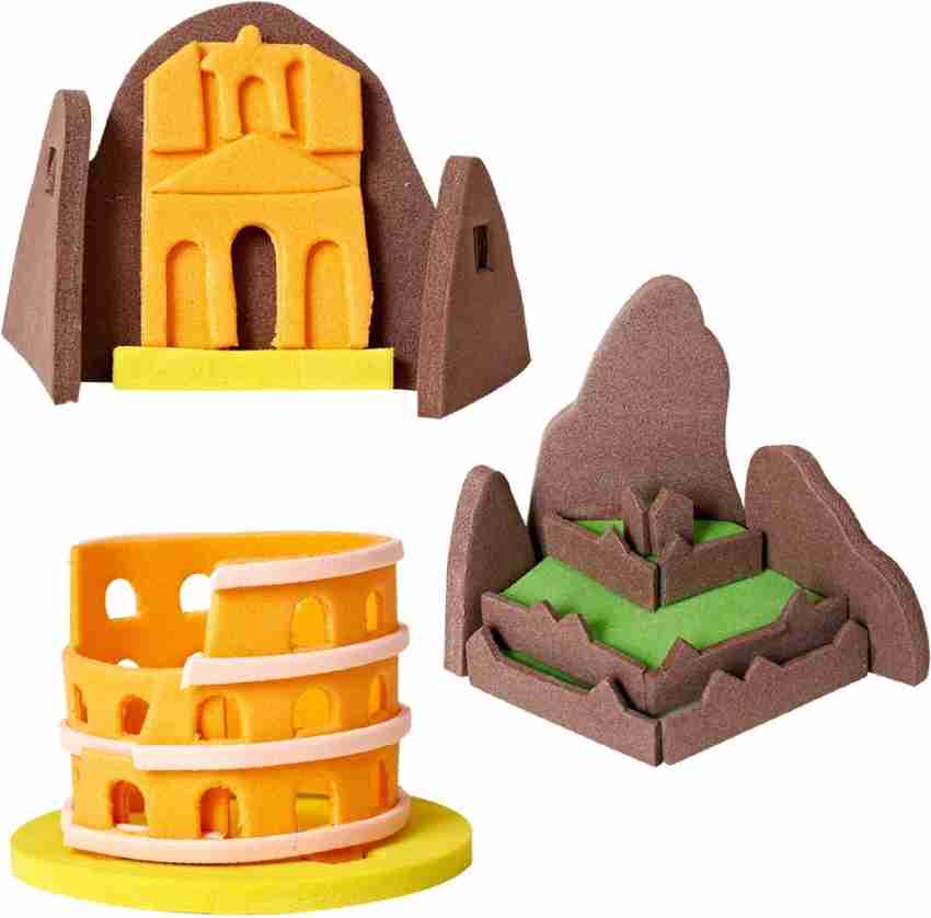 Imagimake Mapology Monuments Educational Toy and 3D Puzzle for 5