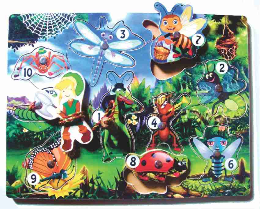 MFM Toys Magnetic Bug Catching Game - Magnetic Bug Catching Game