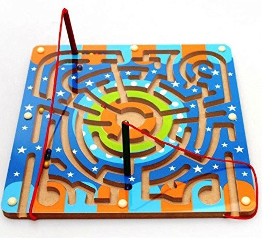 Muwanzi Multicolor Wooden Magnetic Maze Labyrinth Multicolor Wooden Magnetic Maze Labyrinth Buy Square Design Magnetic Maze toys in India. shop for Muwanzi products in India. Flipkart