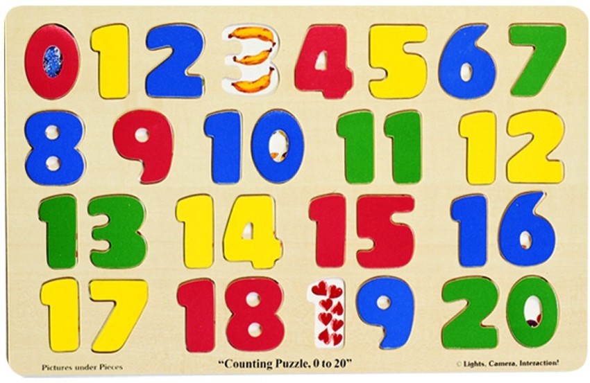 Melissa and doug sales number puzzle