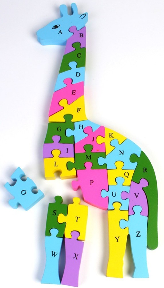 Wooden giraffe hot sale puzzle