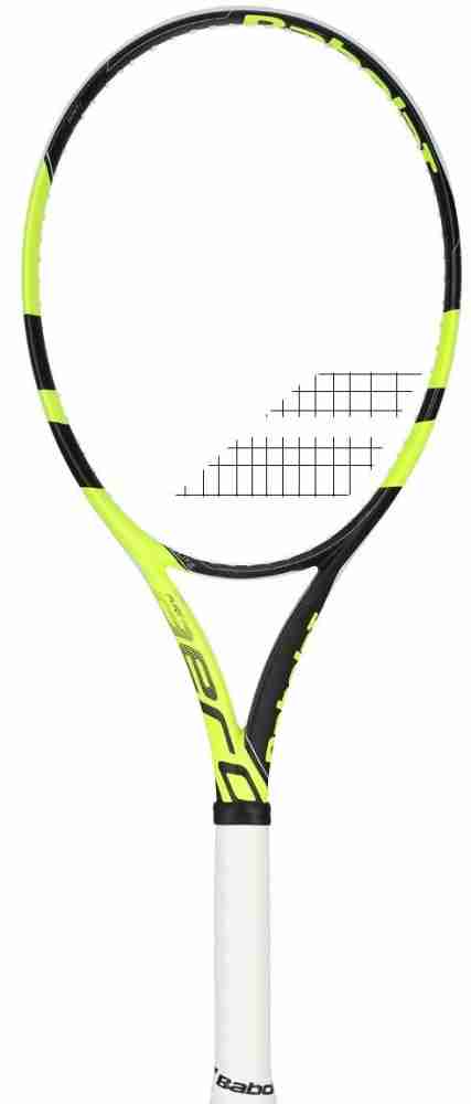 BABOLAT Pure Aero Lite 2016 Black Yellow Unstrung Tennis Racquet