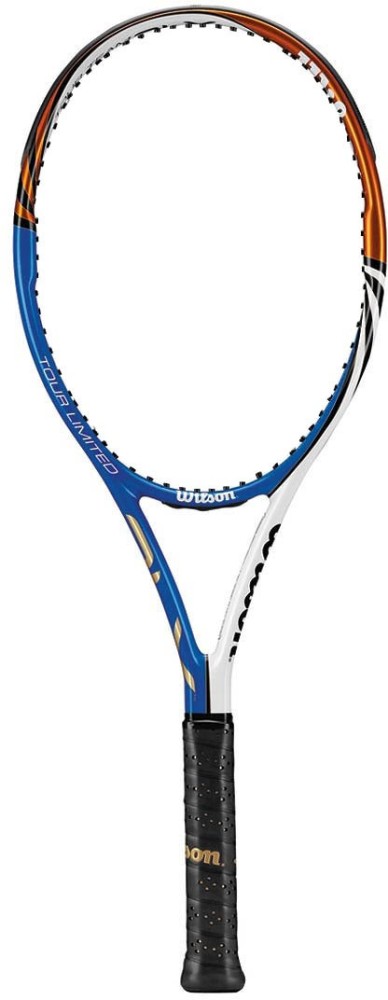 WILSON BLX Tour Limited White, Blue Unstrung Tennis Racquet - Buy