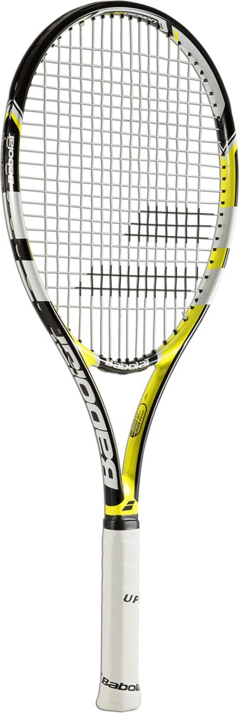 BABOLAT Pulsion 102 4 3 8 Black Yellow Strung Tennis Racquet