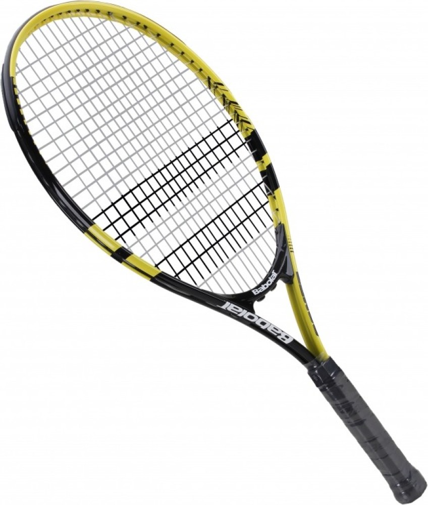 BABOLAT Comet 25 Grip 00 Black Yellow Strung Tennis Racquet