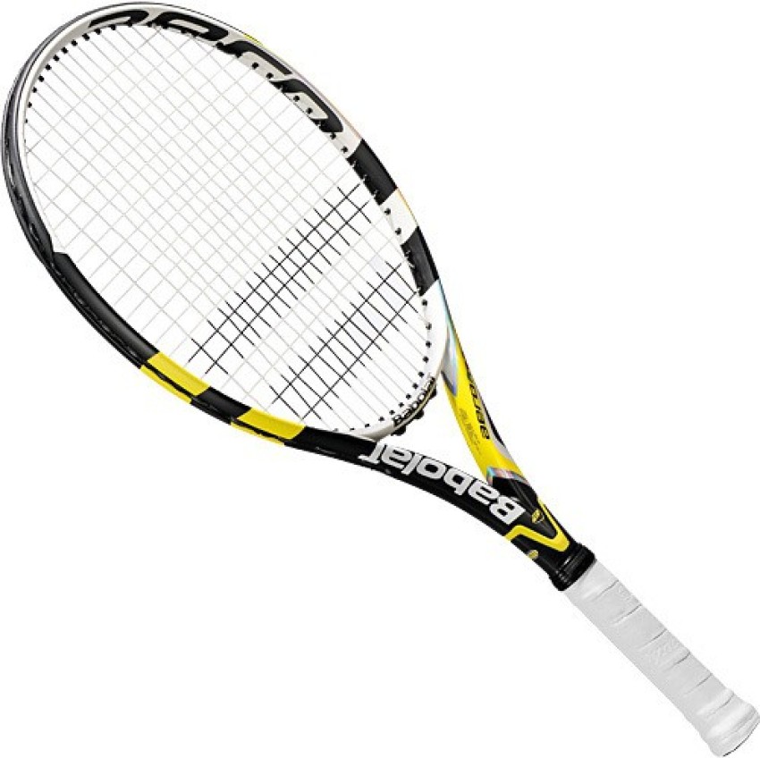 BABOLAT Aeropro Drive Jr Gt Grip 1 Black Yellow Strung Tennis