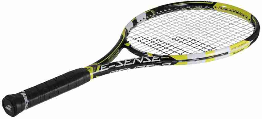 BABOLAT E Sense Open Black Yellow Strung Tennis Racquet Buy