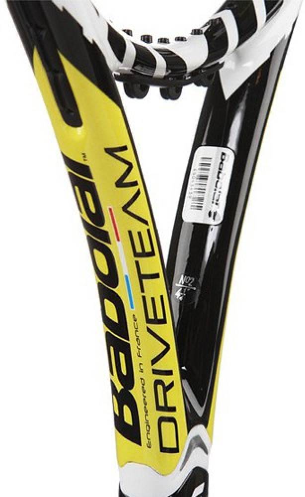 BABOLAT Drive Team 2016 Black Yellow Unstrung Tennis Racquet