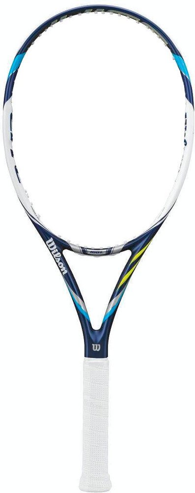 WILSON Juice 100L White Blue Grey Unstrung Tennis Racquet Buy