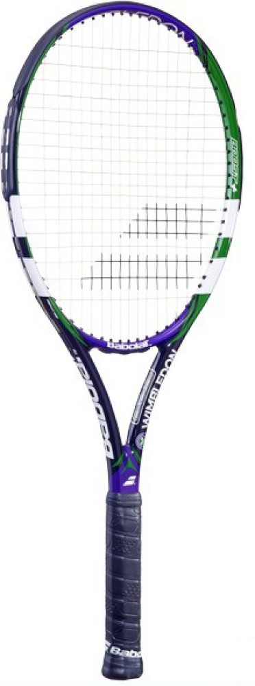 BABOLAT Reakt Tour Wimbledon 4 3 8 Green Blue Strung Tennis