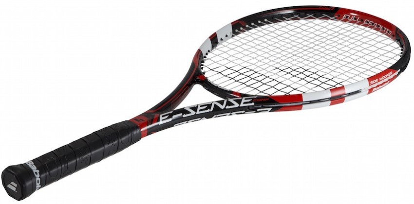 BABOLAT E Sense Comp Red Black Strung Tennis Racquet Buy