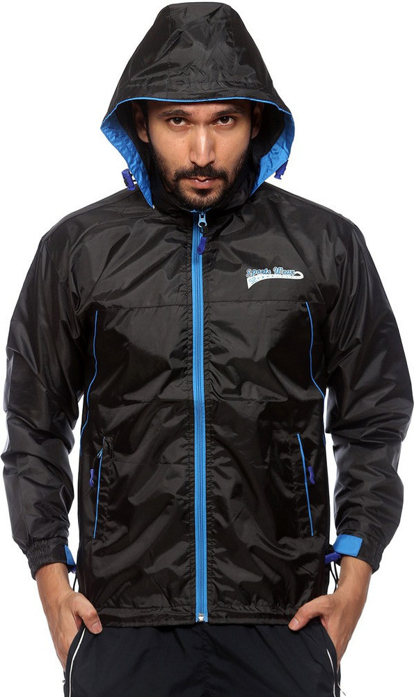 SPORTS 52 WEAR RW1295 Solid Men Raincoat Buy Black.R.Blu. SPORTS