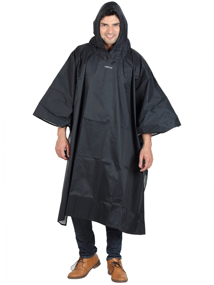 Buy Black VERSALIS Solid Men Raincoat Online at Best Prices in India Flipkart