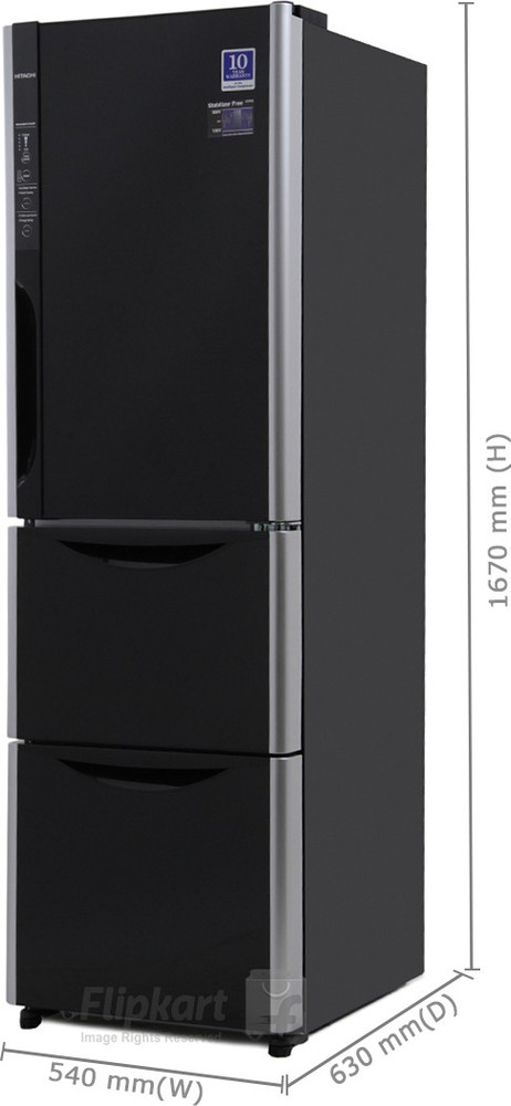 HITACHI うっとうしい R-K380HVL-T