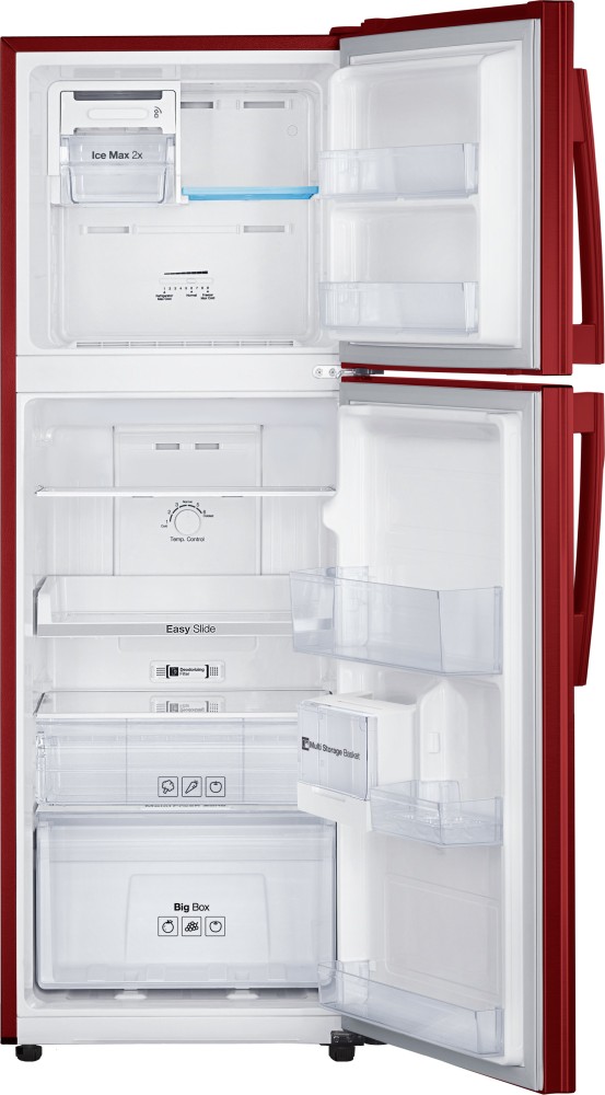 What are Ice Max bins in Samsung Frost Free Refrigerator(RT36FDJFASL)?