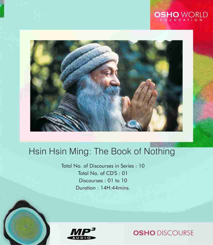 Osho Books : Hsin Hsin Ming: The Book of Nothing