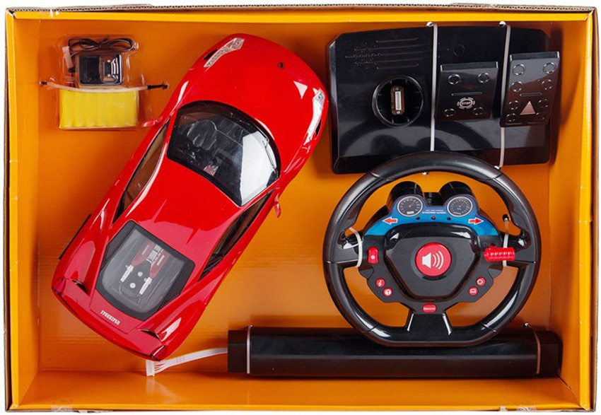 Rc car steering 2025 wheel and pedals