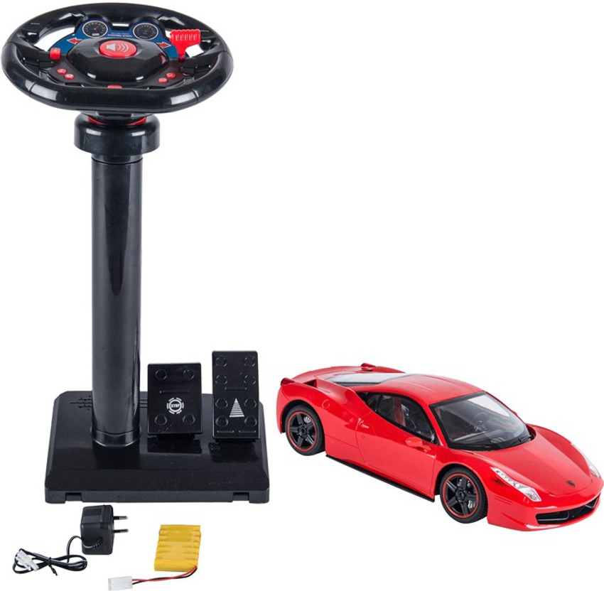 Rc car steering hotsell wheel and pedals