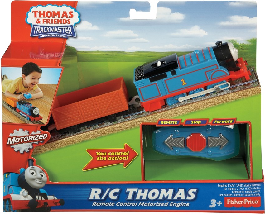 Remote control thomas the best sale train trackmaster