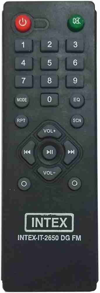 Intex home shop theatre remote