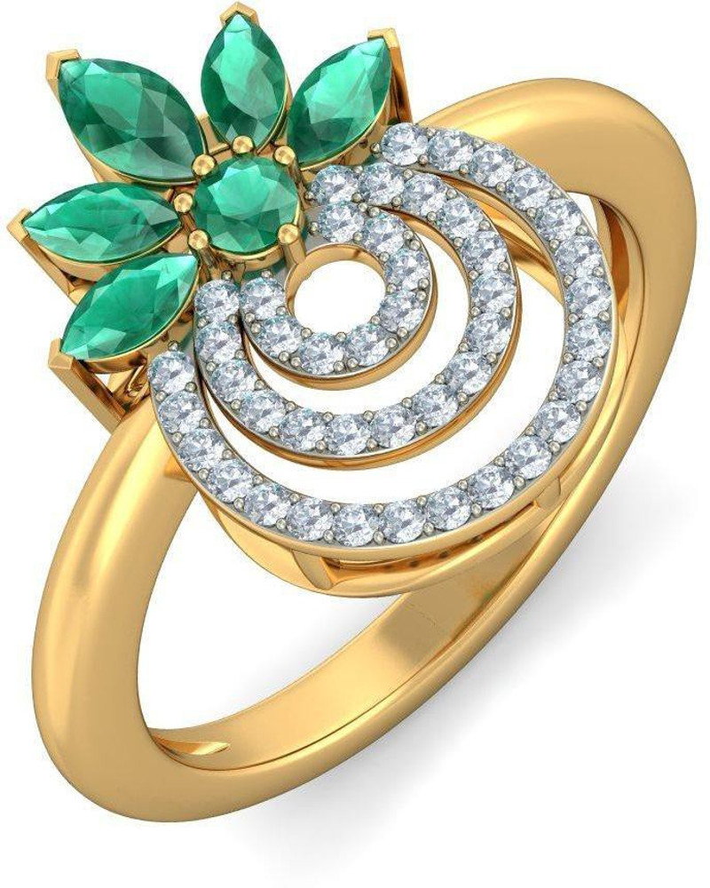 Bluestone emerald ring cheap