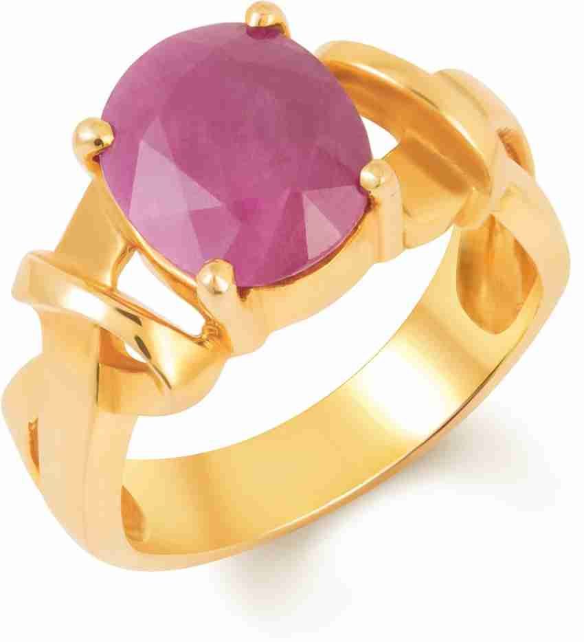 Manik ring in on sale gold