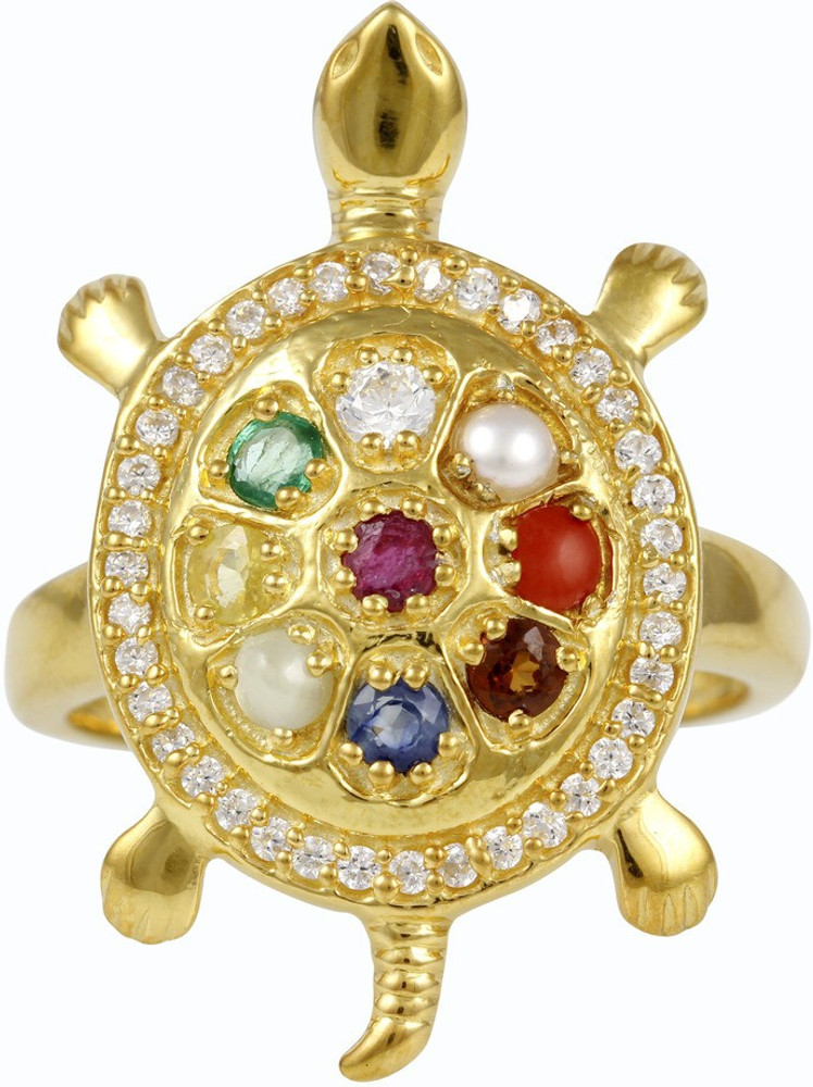 Tortoise gold discount ring tanishq