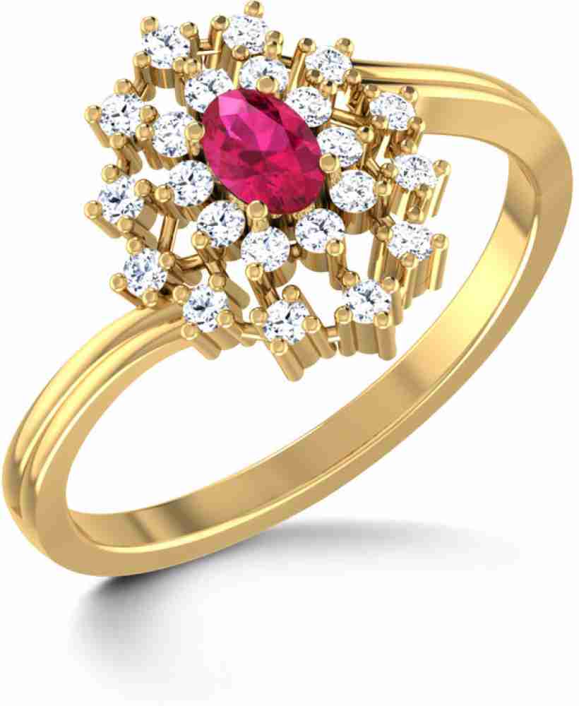 Caratlane sale ruby ring