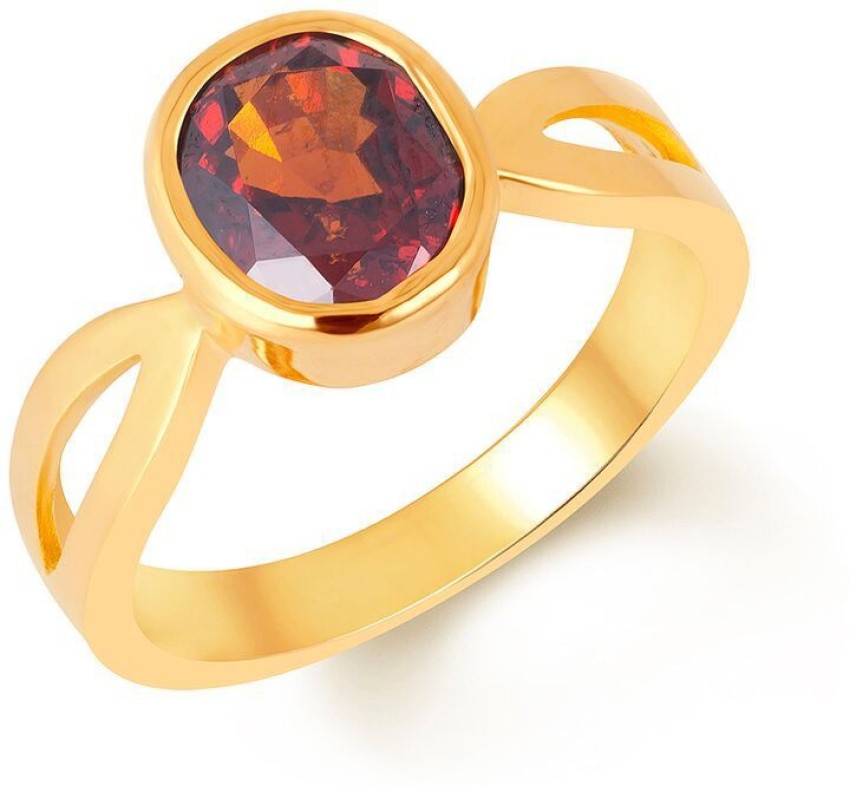 Gomed stone gold on sale ring