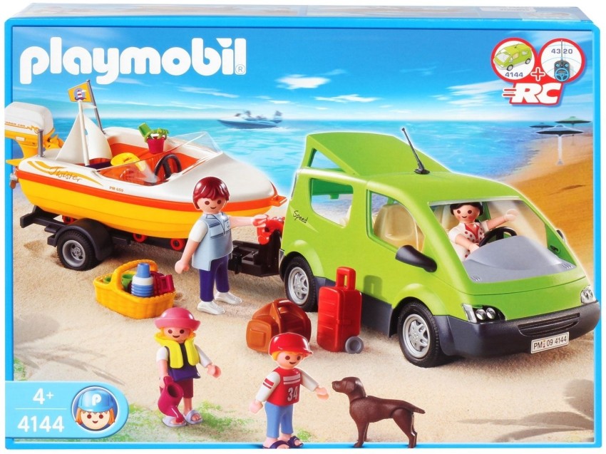 Playmobil family cheap fun boat