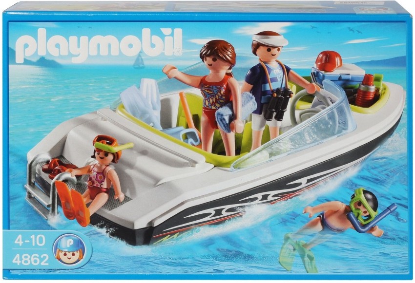 playmobil speedboat