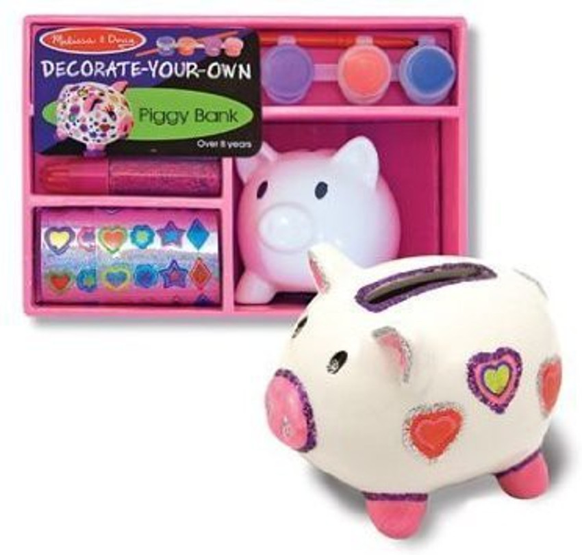 Decorate-Your-Own Piggy Bank