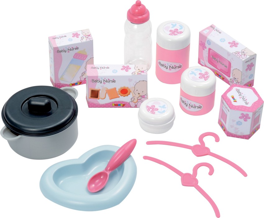 Smoby Baby Nurse Baby's Home (Pink) : : Toys & Games