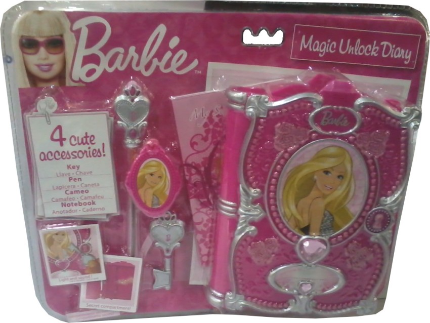 BARBIE Magic Unlock Diary Magic Unlock Diary . Buy BArbie toys