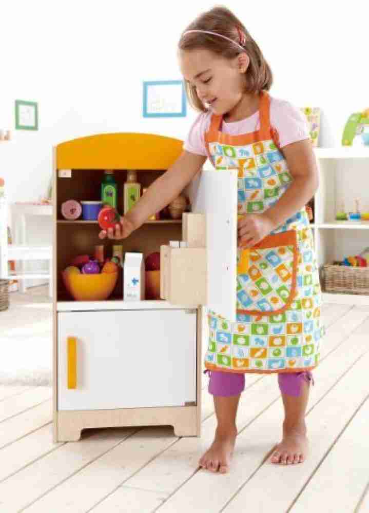 Hape store wooden fridge