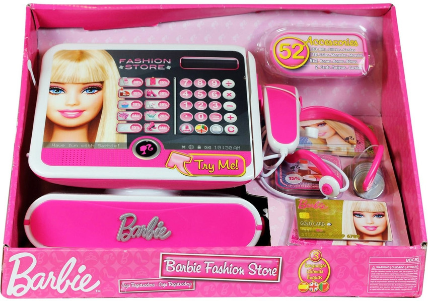 Barbie fashion store cash register new arrivals