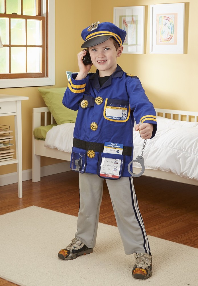 Melissa and cheap doug cop costume