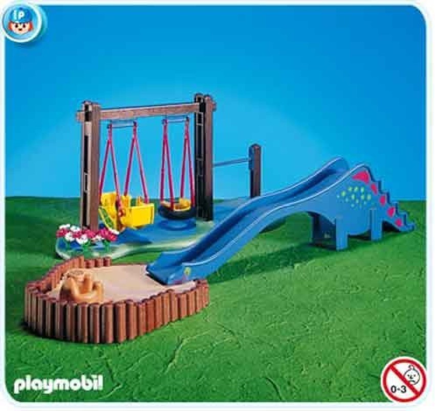 Playmobil swing hot sale set