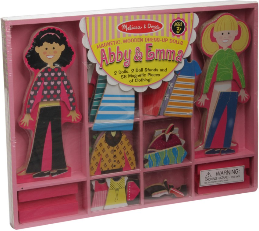 MELISSA DOUG Abby & Emma Magnetic Dress-Up - Abby & Emma Magnetic Dress-Up . Buy Abby, Emma toys India. shop for MELISSA DOUG products in India. Toys for 3 - 6 Years Kids. | Flipkart.com