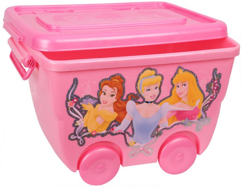 Disney princess storage clearance box with lid