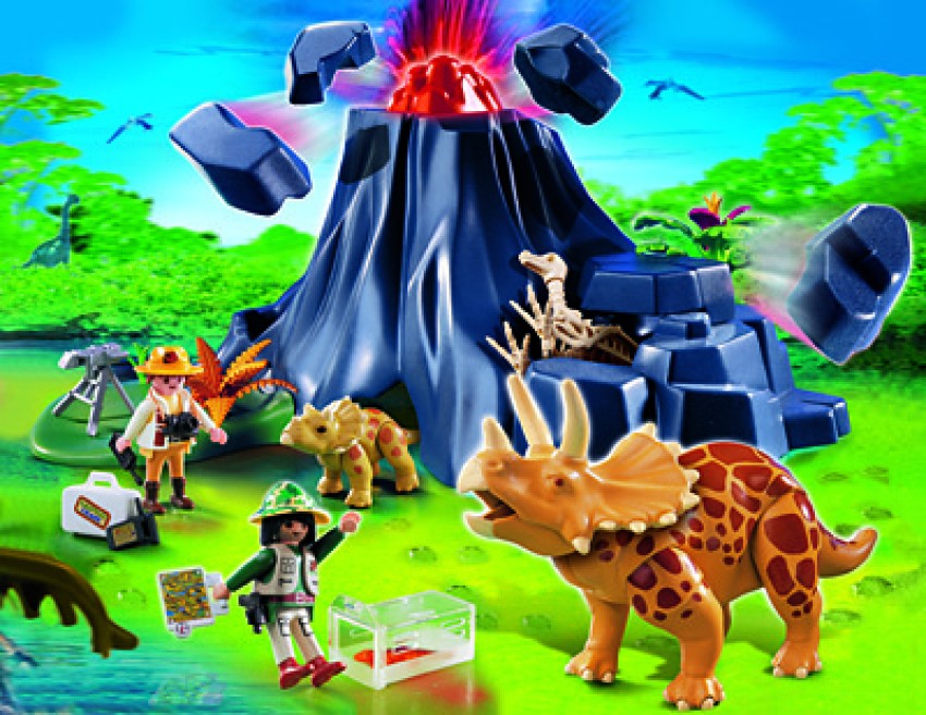 Playmobil triceratops best sale