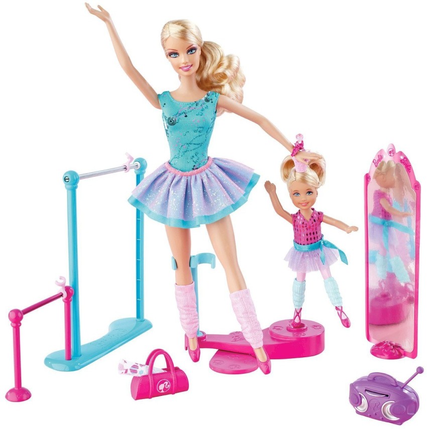 Barbie ballet store instructor playset