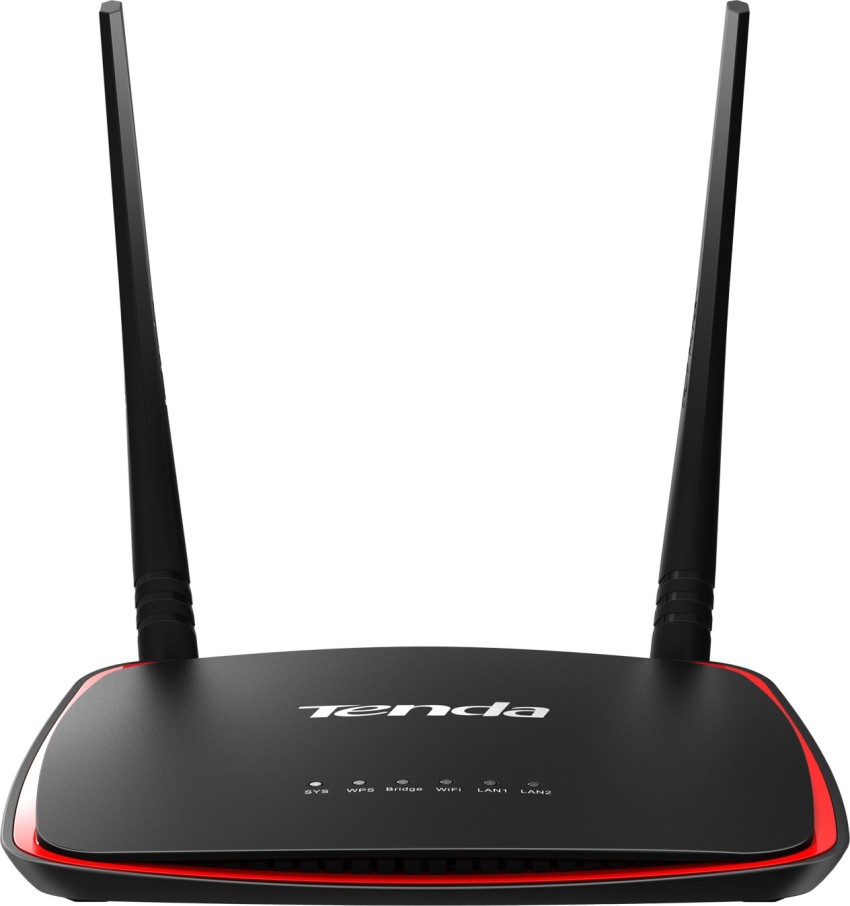 TENDA Routeur WiFi 300 Mbps, 3*5dBi Antennes, contrôl parental
