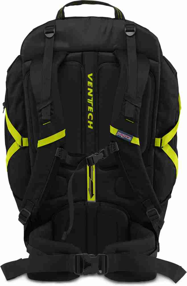 JanSport EQUINOX 40 Rucksack 43 L BLACK LIME PUNCH Price in India Flipkart
