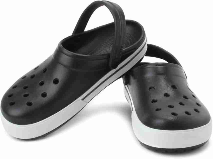 Crocs with white deals sole