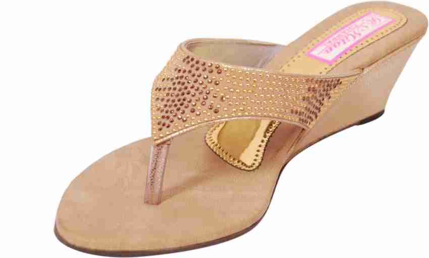 Wedges chappal hot sale